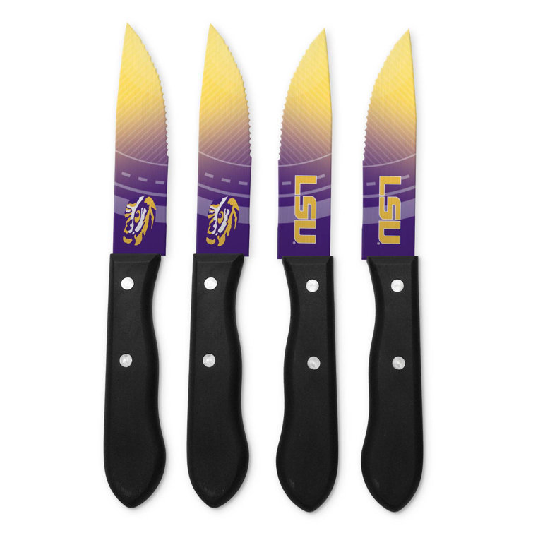 The Sports Vault Corp. 4 Piece Stainless Steel Steak Knife Set